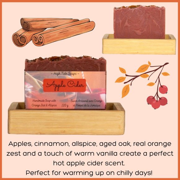 Apple Cider Handmade Soap - Picture 3 of 3